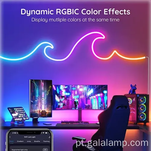 WiFi Smart RGBIC Neon Light for Home Decor